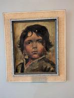 3 olieverfschilderijen van H. Blommers jongetje, Ophalen of Verzenden