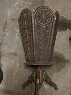 Houten paraplubak, Ophalen