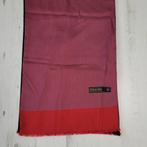 The English Hatter sjaal zijde / wol wijnrood, Overige maten, Ophalen of Verzenden, Zo goed als nieuw, The English Hatter