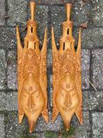 indische houtgeneden maskers, Ophalen of Verzenden