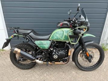 Royal Enfield Himalayan Pine Green 2022 + Extra’s Top Staat! beschikbaar voor biedingen