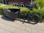 Dolly bakfiets zwart Bafang M400, Fietsen en Brommers, Fietsen | Bakfietsen, Gebruikt, Elektrisch, 2 kinderen, Ophalen