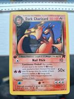 Dark Charizard 1st edition Pokemon, Hobby en Vrije tijd, Verzamelkaartspellen | Pokémon, Ophalen of Verzenden, Zo goed als nieuw