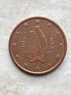 Ierland  Euro munt 5 cent  van 2002, Ophalen of Verzenden, Ierland, 5 cent, Losse munt