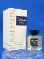 Mini - BALMAIN - Balmain - 4ml - edt - 3,9cm, Ophalen of Verzenden, Gebruikt, Miniatuur, Gevuld
