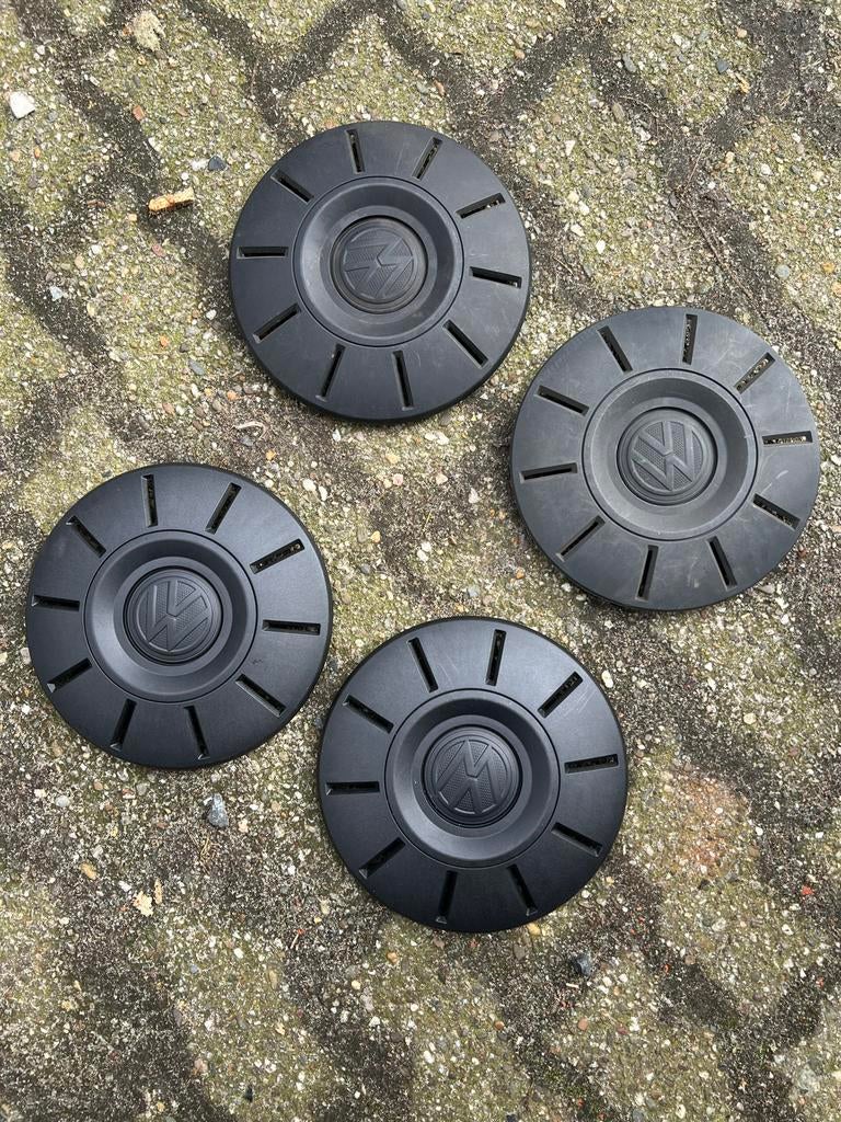 Originele VW Transporter Centercaps 5x120 - Zeer Goede Staat, Auto diversen, Ophalen of Verzenden, Zo goed als nieuw