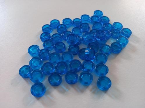 NIEUW: Tile 1x1 Rond Trans-Dark Blue, Kinderen en Baby's, Speelgoed | Duplo en Lego, Nieuw, Lego, Losse stenen, Ophalen of Verzenden