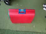 Vintage Carlton Koffer - Rood, Ophalen, Uitschuifbare handgreep, Gebruikt, 50 tot 60 cm