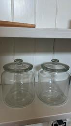 2 glazen potten met deksel  IKEA Vardagen, Ophalen, Zo goed als nieuw