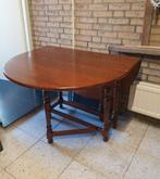 Hangoortafel, Huis en Inrichting, Tafels | Eettafels, Ophalen, Zo goed als nieuw, Rechthoekig, 200 cm of meer