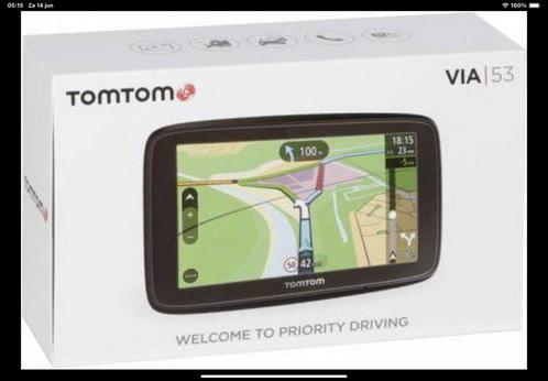 Tomtom Via 53 Gratis kaart updaten bij tomtom, Auto diversen, Autonavigatie, Zo goed als nieuw, Ophalen of Verzenden