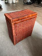 Rietenmand met deksel - 35x19x44 cm, Ophalen, Zo goed als nieuw, Overige materialen, Minder dan 50 cm