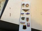 10 emaille autospeldjes, Verzamelen, Speldjes, Pins en Buttons, Ophalen of Verzenden, Gebruikt, Transport