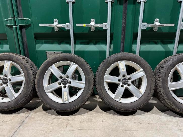 Set Winterbanden met Velgen Audi/Seat/Volkswagen, Auto-onderdelen, Banden en Velgen, Banden en Velgen, Winterbanden, 16 inch, 205 mm