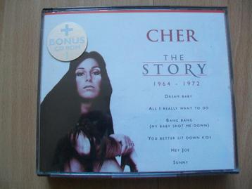 CD : CHER - The Story 1964 - 1972 + Bonus CD-Rom beschikbaar voor biedingen