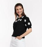 Studio anneloes mayra flower trui M zwart/wit, Kleding | Dames, Maat 38/40 (M), Zwart, Ophalen of Verzenden, Zo goed als nieuw