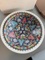 Handbeschilderde keramiek schaal – 35 cm – Tunisia, Verzenden, Porselein, Bord of Schaal