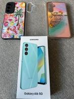 Samsung A16 5G  - incl. hoesjes, screenprotector en garantie, Overige kleuren, Touchscreen, Ophalen of Verzenden, Zo goed als nieuw