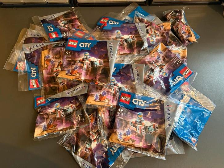 Partij lego city space polybags nieuw 25 stuks, Kinderen en Baby's, Speelgoed | Duplo en Lego, Ophalen of Verzenden