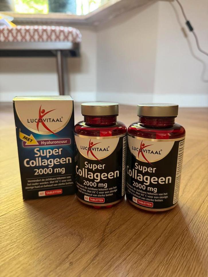 Lucovitaal Super Collageen 2000mg, Sport en Fitness, Gezondheidsproducten en Wellness, Nieuw, Overige typen, Ophalen of Verzenden