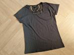 Zwart shirt van Bella Ragazza - Maat XL, Gedragen, Bella Ragazza, Ophalen of Verzenden, Maat 46/48 (XL) of groter