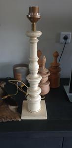 Aura peeperkorn,  lampenvoet hout, hoogte 52 cm, Huis en Inrichting, Lampen | Tafellampen, Ophalen of Verzenden, Hout