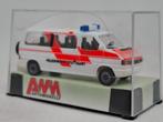 VW T4 personenbus brandweer Stuttgart - AWM 1/87, Hobby en Vrije tijd, Modelauto's | 1:87, Verzenden, Zo goed als nieuw, Auto