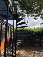 Stalen wenteltrap, Doe-het-zelf en Verbouw, Ladders en Trappen, Ophalen, Gebruikt, Trap, 2 tot 4 meter
