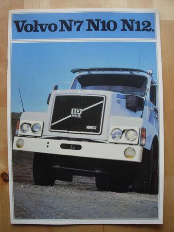 Volvo N7 N10 N12 Brochure 1981 – Torpedo Neus - NL beschikbaar voor biedingen