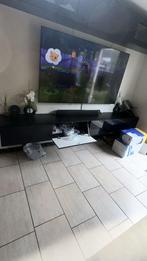 TV Meubel zwart 2,80 CM, Huis en Inrichting, Kasten | Televisiemeubels, Overige materialen, Zo goed als nieuw, Minder dan 100 cm