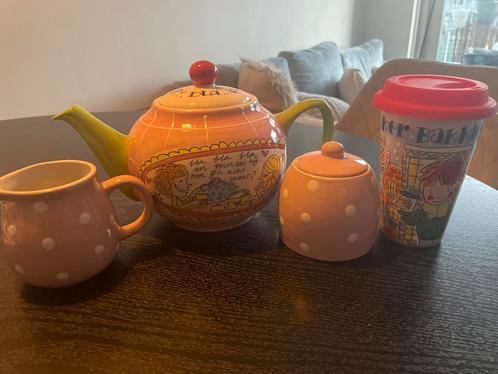 Blond Amsterdam Theeset + To Go Beker, Huis en Inrichting, Keuken | Servies, Zo goed als nieuw, Overige typen, Blond Amsterdam