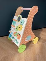 Houten loopkar - bosdieren, Kinderen en Baby's, Speelgoed | Houten speelgoed, Ophalen, Gebruikt, Duw- of Trekspeelgoed