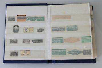 Oude Boekhandelsetiketjes FIL-I-SAFE insteekalbum  beschikbaar voor biedingen