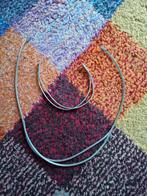 Omega ketting / spang met bijbehorende armband zilver 835, Ophalen of Verzenden, Zilver, Zilver