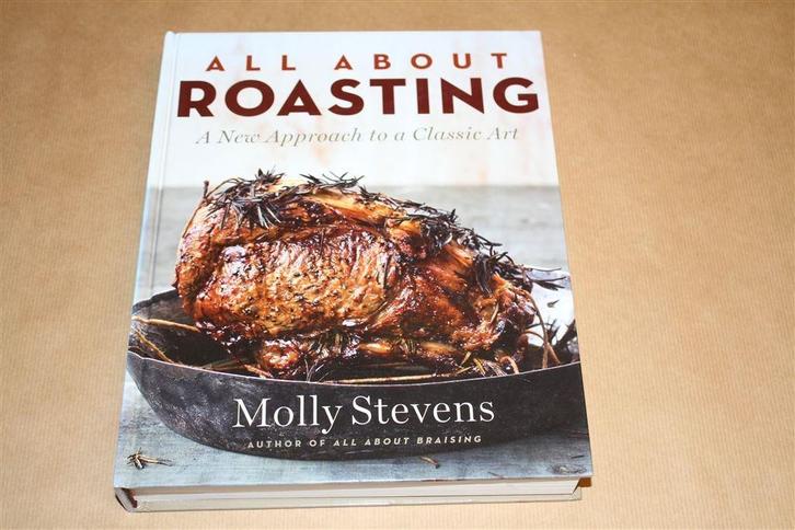 All about roasting - Molly Stevens, Boeken, Kookboeken, Zo goed als nieuw, Italië, Ophalen of Verzenden