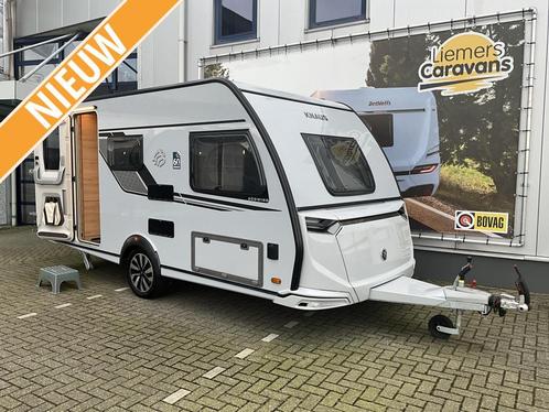 Knaus Sudwind 60 Years 420 QD 4 PERS-COMPACT, Caravans en Kamperen, Caravans, Bedrijf, tot en met 3, 1000 - 1250 kg, Treinzit