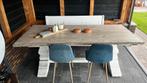 Kloostertafel 210x98x80cm, Huis en Inrichting, Tafels | Eettafels, Ophalen, 200 cm of meer, 50 tot 100 cm, Vijf personen of meer