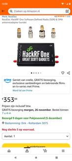 Originele hackrf one zeer uitgebreid rx/tx, Ophalen, Zo goed als nieuw, Zender en Ontvanger