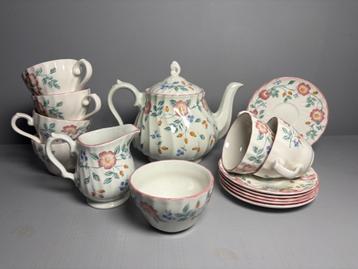 Churchill Staffordshire theeservies – Engels porselein  beschikbaar voor biedingen