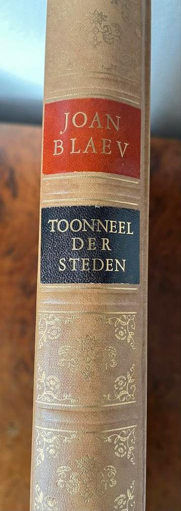 Joan Blaeu - Toonneel der Steden - Amsterdam & Leiden beschikbaar voor biedingen