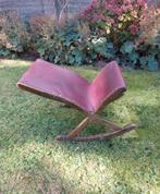 Vintage retro voetenbankje, Ophalen, Minder dan 50 cm, Minder dan 50 cm, Zo goed als nieuw