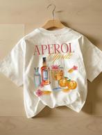 Aperol shirt, Maat 38/40 (M), Verzenden, Beige, Nieuw