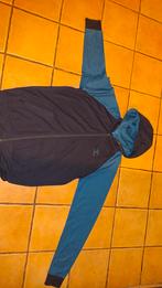 Hummel Trainingsjas Maat L - Donkerblauw/Marineblauw, Ophalen of Verzenden, Zo goed als nieuw, Blauw