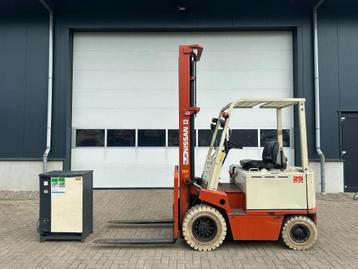 Nissan 2.5 ton Duplex Elektra Heftruck 5 meter hefhoogte beschikbaar voor biedingen