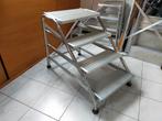 Tubesca aluminium trap bordestrap montagetrap, Doe-het-zelf en Verbouw, Ladders en Trappen, Ophalen, Gebruikt, Minder dan 2 meter