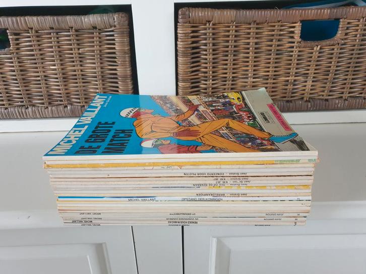 Michel Vaillant strips (zie beschrijving), Boeken, Stripboeken, Gelezen, Meerdere stripboeken, Ophalen of Verzenden
