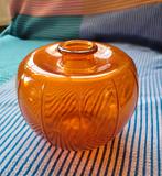 Oranje vaasje/ Bevrijdingsvaasje 1945 / Andries Copier /glas, Antiek en Kunst, Antiek | Glas en Kristal, Ophalen of Verzenden