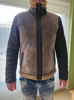 Stoere Winterjas Levistore Aim met leer Maat L/XL, Maat 52/54 (L), Aim, Ophalen of Verzenden, Zo goed als nieuw