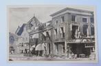 WAGENINGEN, oorlog schade met Hotel de Wereld capitulatie, Ophalen of Verzenden, 1940 tot 1960, Ongelopen, Gelderland