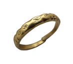 Bodemvondst Viking Goud Ring Elder Futhark Runen inscriptie, Verzenden, Goud